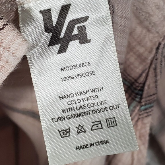 YoungLA Pearl Snap Shirt Men‎ Large Plaid Long Sleeve Western Ranch Casual - Picture 5 of 10